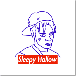 sleepy hallow sketch fanmade 3 Posters and Art